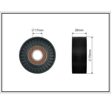 Napínací kladka, žebrovaný klínový řemen CAFFARO 500739