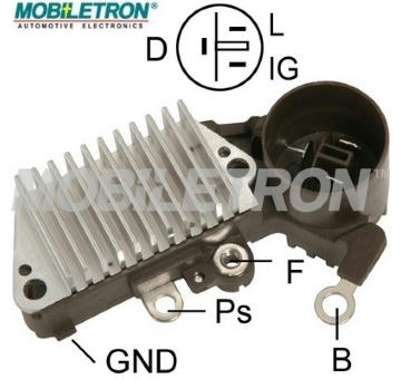 Regulátor alternátoru Denso 126000-0410 / 100211-9720