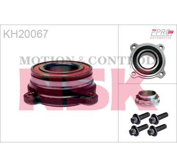 Sada ložisek kol NSK KH20067