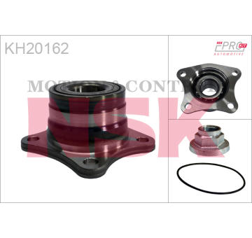 Sada ložisek kol NSK KH20162