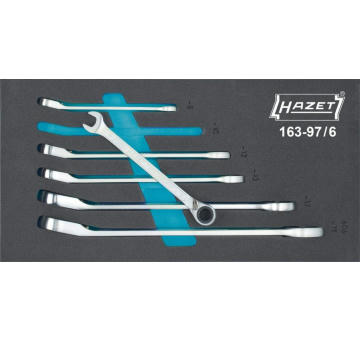 Ráčna-klíč očko-vidlice HAZET 163-97/6