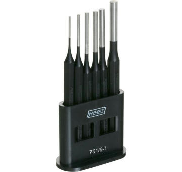 Vytloukač závlaček-sada HAZET 751/6-1