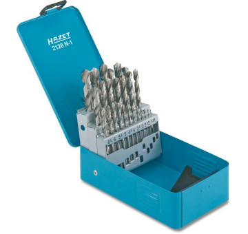 Ocelový spirálový vrták-sada HAZET 2128N-1