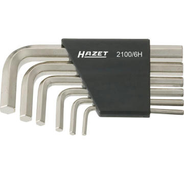 Sada zahnutých żroubováků HAZET 2100/6H