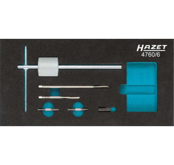 Sada stahovaku, konektor zhavici svicky HAZET 4760/6