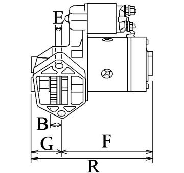 Startér HC-Cargo F 032 113 795