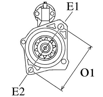Startér HC-Cargo F 032 111 565