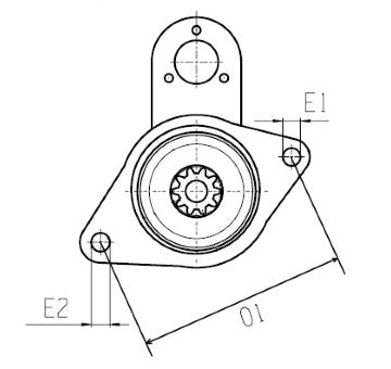 Startér HC-Cargo F 032 111 900