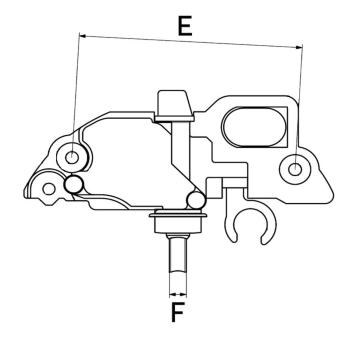 Regulátor generátoru HC-Cargo F 032 130 849