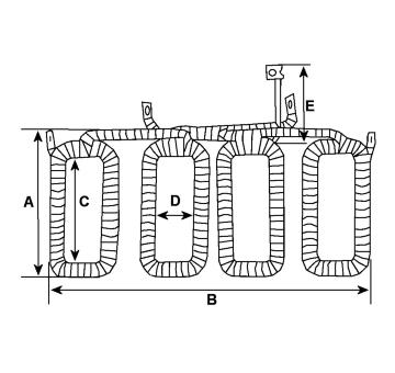 Budicí vinutí, startér HC-Cargo F 032 130 325