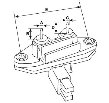 Regulátor generátoru HC-Cargo F 032 133 095
