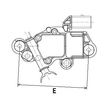 Regulátor generátoru HC-Cargo F 032 333 714