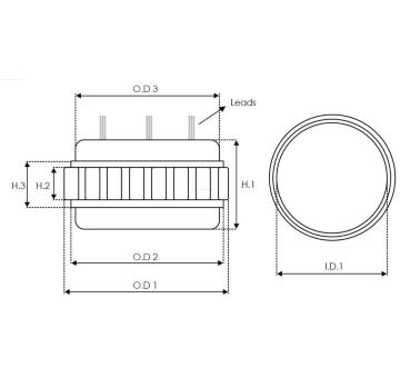 Stator, generátor AS-PL AS3060PR