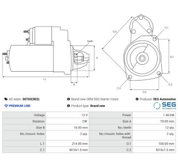 żtartér AS-PL S0703(SEG)