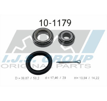 Sada lozisek kol IJS GROUP 10-1179