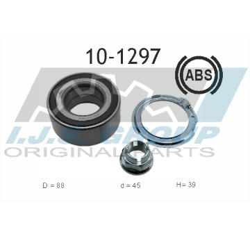 Sada lozisek kol IJS GROUP 10-1297