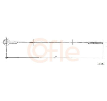 Lanko plynu COFLE 10.061