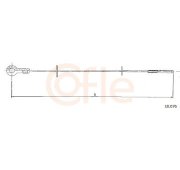 Lanko plynu COFLE 10.076