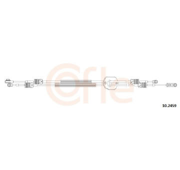 Tazne lanko, rucni prevodovka COFLE 10.2459