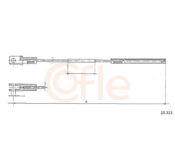 Tazne lanko, ovladani spojky COFLE 10.313