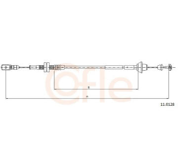 Lanko plynu COFLE 11.0128