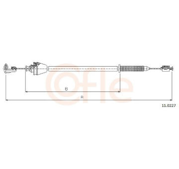 Lanko plynu COFLE 11.0227