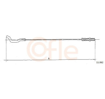 Lanko plynu COFLE 11.062