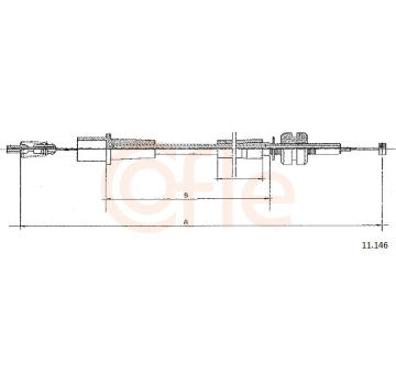 Lanko plynu COFLE 11.146