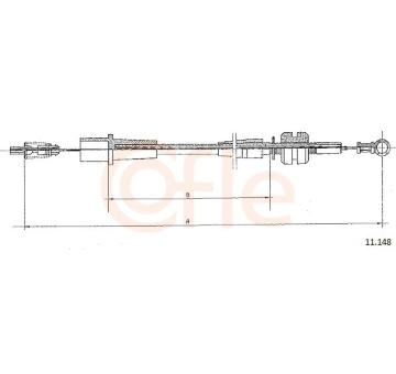 Lanko plynu COFLE 11.148