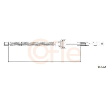 Tažné lanko, parkovací brzda COFLE 11.5464