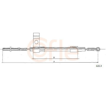 Tazne lanko, ovladani spojky COFLE 122.3