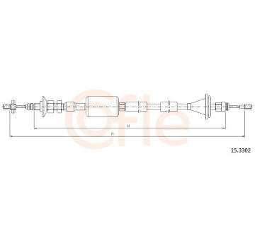 Tazne lanko, ovladani spojky COFLE 15.3302