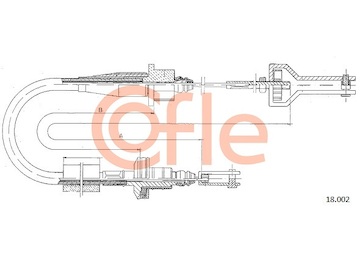 Tazne lanko, ovladani spojky COFLE 18.002