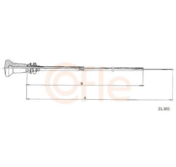 Táhlo startéru COFLE 21.301