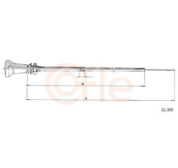 Táhlo startéru COFLE 21.305