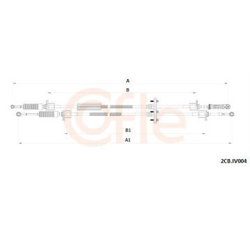 Tazne lanko, rucni prevodovka COFLE 2CB.IV004