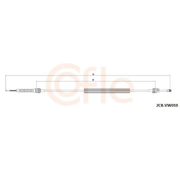 Tazne lanko, rucni prevodovka COFLE 2CB.VK010