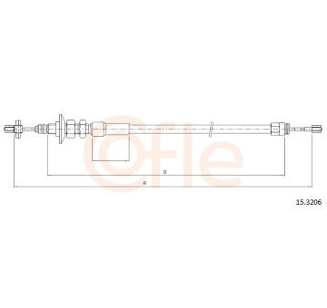 Tazne lanko, ovladani spojky COFLE 92.15.3206