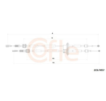 Lanko ručnej prevodovky COFLE 92.2CB.FI057