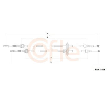 Lanko ručnej prevodovky COFLE 92.2CB.FI058