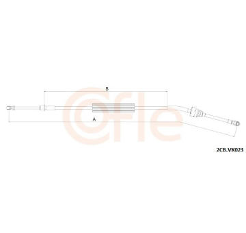 Lanko ručnej prevodovky COFLE 92.2CB.VK023