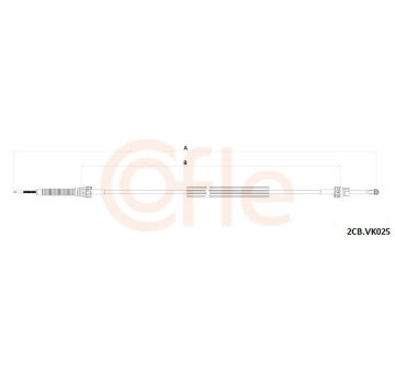 Lanko ručnej prevodovky COFLE 92.2CB.VK025