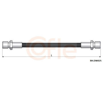 Brzdová hadice COFLE 92.BH.DW025