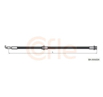 Brzdová hadice COFLE 92.BH.MA034