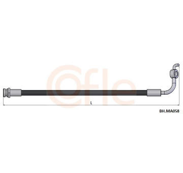 Brzdová hadice COFLE 92.BH.MA058