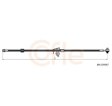 Brzdová hadice COFLE 92.BH.OP047