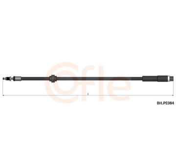 Brzdová hadice COFLE 92.BH.PE084