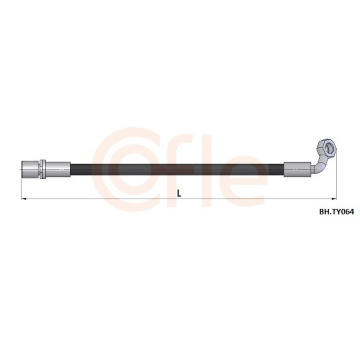 Brzdová hadice COFLE 92.BH.TY064