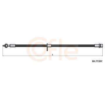 Brzdová hadice COFLE 92.BH.TY207