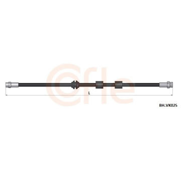 Brzdová hadice COFLE 92.BH.VK025
